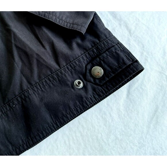 Polo Ralph Lauren Boys Built-In Hood Black Fall Jacket Lightweight Zip Up Sz 6 - Picture 6 of 8